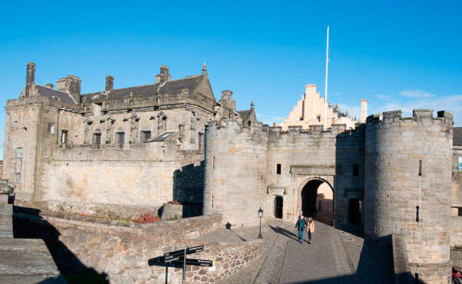 Историческая столица Шотландии Стерлинг