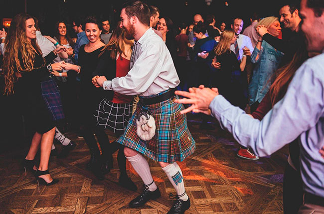 Шотландский танец Ceilidh