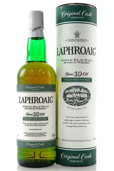 Бутылка шотландского виски Laphroaig