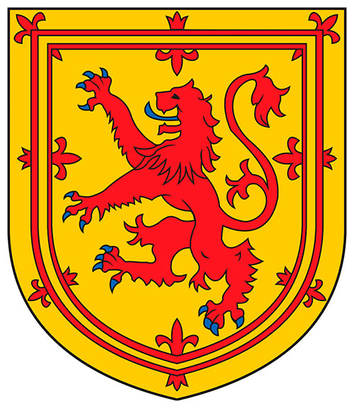 Государственный символ Шотландии герб