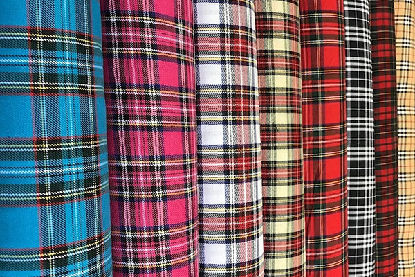 Тартан шотландская ткань