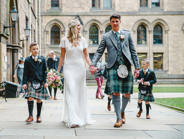 Шотландская одежда для свадьбы