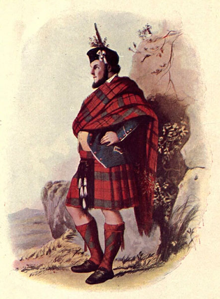 Шотландский костюм и тартан