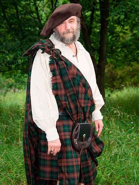 Пледы для шотландского костюма
