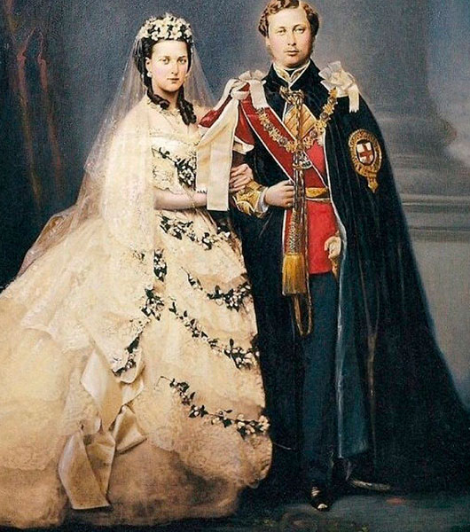 Британская королева Виктория и принц Альберт
