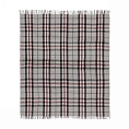 картинка Highland Wool Blend Tartan Blanket Thomson  Grey от магазина  Mykilt