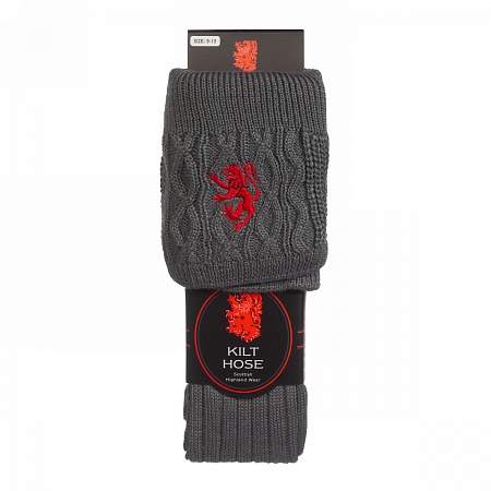 картинка Хосы Kilt Hose RED LION CHARCOAL от магазина  Mykilt
