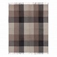 картинка House of Juniper Block Check Herringbone Blanket Natural Taupe от магазина  Mykilt