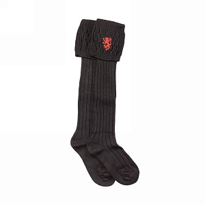 4Картинка Хосы Kilt Hose RED LION  BLACK