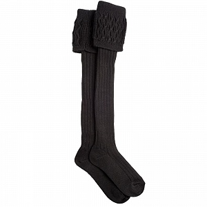 4Картинка Хосы Kilt Hose PLAIN BLACK
